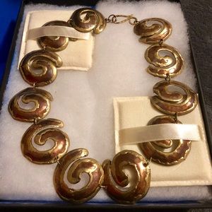 Artisan-made Swirl Necklace